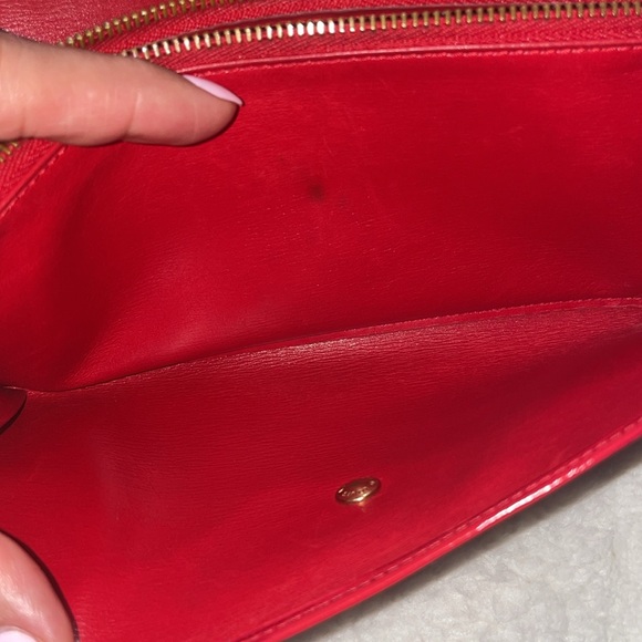 Louis Vuitton Red Epi Long Wallet Pouch - Picture 6 of 16